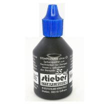 Ink for refill, woodhandles and most selfinkers, 35 ml Blue