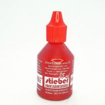 Ink for refill, woodhandles and most selfinkers, 35 ml Red